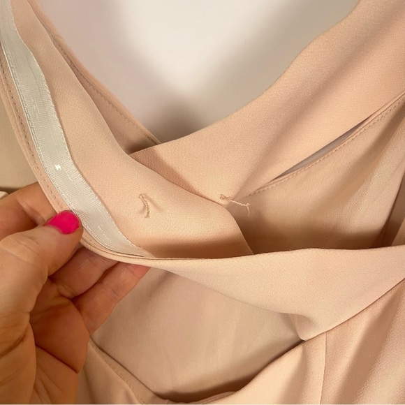 Dessy Collection- OFF-THE-SHOULDER CRISS CROSS BACK TRUMPET GOWN - Picture 8 of 13